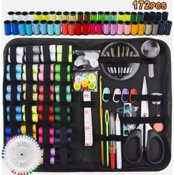 Sada šití v pouzdře 172 ks FA051