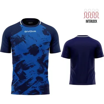 Chlapecké tričko Sportovní triko Givova Art Interlock royal-blue 2XS