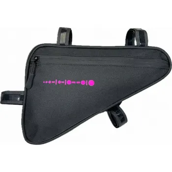 brašna na kolo Brašna plochá Vape 2kapsá fluo růžová Morseo