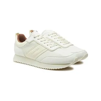 Pánské tenisky Sneakersy Calvin Klein Low Top Lace Up Logo Lth HM0HM01654 Bílá 45