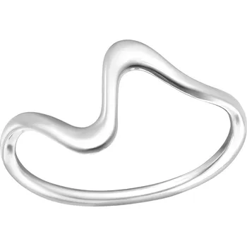 Prsten Stříbrný prstýnek WAVE Velikost: 6/52 Ag 925/1000