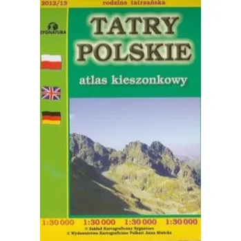 Tatry Polskie Atlas kieszonkowy 1:30 000 (PL)