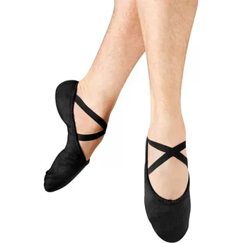 Pánská sálová obuv Bloch,Pump (canvas) - piškoty pánské S0277M, černá 39 D