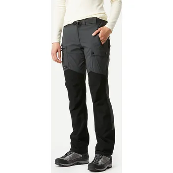 SIMOND Dámské turistické kalhoty MT 500 L ČERNÁ|ŠEDÁ