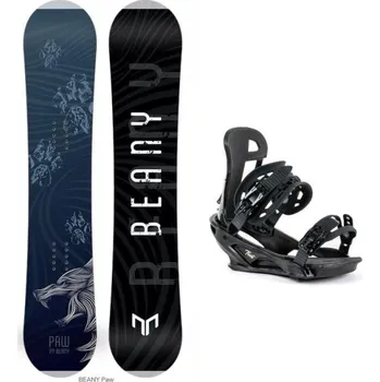 Snowboard Beany Paw juniorský snowboard + Beany Trust vázání 120 cm + M EU 39-42 + DÁREK + Doprava ZDARMA