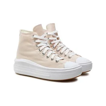 Pánská móda Plátěnky Converse Chuck Taylor All Star Move Platform Seasonal A12310C Růžová 40