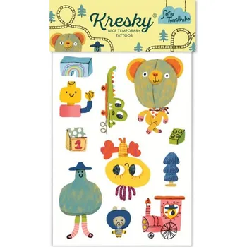 Odstranitelné tetování Kresky Tetovačky - Dětské hračky