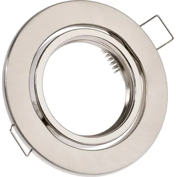 Bodové svítidlo Lumiled Podhledové svítidlo HALOGEN Movable Round AURELI Satin Sheet MR16 GU10