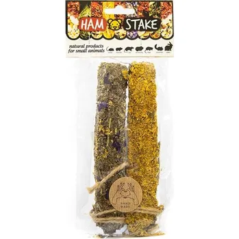 Krmivo pro hlodavce HamStake bylinkový klas 2ks, 130g