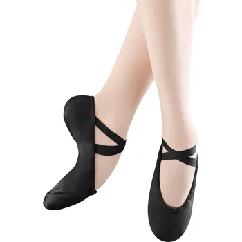 Dámská sálová obuv Bloch,Pump - piškoty s rozdělenou podrážkou S0277L, černá 36 B