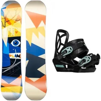 Snowboard Beany Bonjour dětský snowboard + Gravity Cosmo vázání 140 cm + XS (EU 28-31) + DÁREK + Doprava ZDARMA
