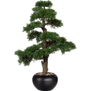 umělá květina Umělá Bonsaj borovice v květináči, 70cm