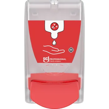 Dávkovač na dezinfekci rukou InstantFOAM™, k montáži na stěnu, SAN1LDS, pro 1litrové kartuše