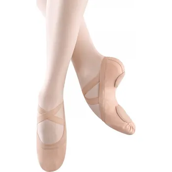 Dámská sálová obuv Bloch,Synchrony - dámské strečové, látkové piškoty S0625L, růžová 38 C