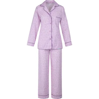 Dívčí pyžamo Sofie Anna Pyžamo dámské ORNAMENT Barva: Fialový ornament, Velikost: M