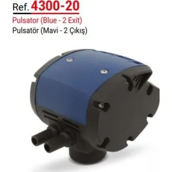 Chov hospodářského zvířete Pulzátor pro krávy (60/40-60) modrý, 2 výstupy