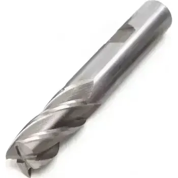 Fréza z rychlořezné oceli HSS-M2, 4 břity, dřík 6 mm, průměr 4 mm (TrueTech)