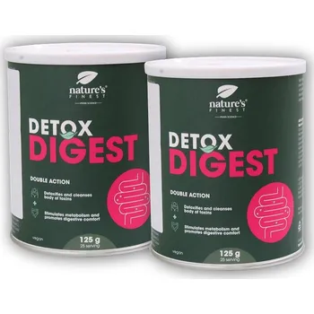 Natures Finest 2x Detox digest 125g + DÁREK