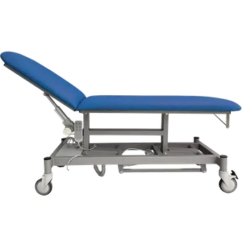 Zahradní lehátko VLE - 002 široké lehátko elektrické, 2-segmentové, modrá