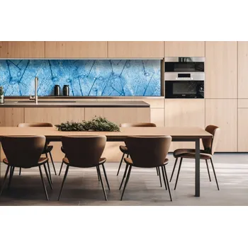 Obklad DIMEX | Dibond za kuchyňskou linku DBW-26060-127 | 260 x 60 cm | Makro pampelišky + Dibond deska za kuchyňskou linku DIMEX v rozměru 260 x 60 cm, motiv Makro pampelišky