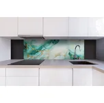 DIMEX | Dibond za kuchyňskou linku DBW-18060-208 | 180 x 60 cm | Smaragdový mramor + Dibond deska za kuchyňskou linku DIMEX v rozměru 180 x 60 cm, motiv Smaragdový mramor