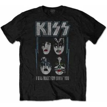 Merch Kiss: Dětské Tričko Made For Lovin' You 9-10 let