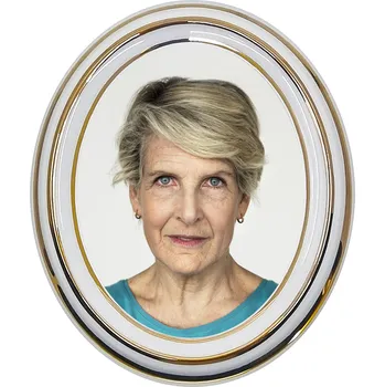 Smuteční dekorace Ovál Bohemia