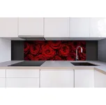 DIMEX | Dibond za kuchyňskou linku DBW-18060-132 | 180 x 60 cm | Rudé růže + Dibond deska za kuchyňskou linku DIMEX v rozměru 180 x 60 cm, motiv Rudé růže
