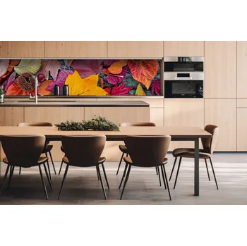 Obklad DIMEX | Dibond za kuchyňskou linku DBW-26060-047 | 260 x 60 cm | Podzimní listí + Dibond deska za kuchyňskou linku DIMEX v rozměru 260 x 60 cm, motiv Podzimní listí