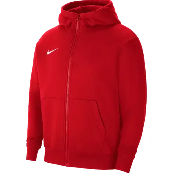 Chlapecká mikina Dětská mikina s kapucí Nike Dry Park 20 FZ červená