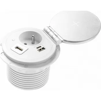 Elektrická zásuvka Zásuvka vestavěná CHARGER PLUS GTV AE-BPW1FACP-10