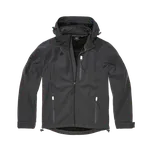 Pánská softshellová bunda Hurricane, Brandit, antracit, 3XL