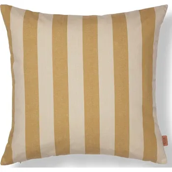 Povlečení Ferm Living, Povlak na polštář Strand 50 x 50 cm žluto-béžový - Formadore