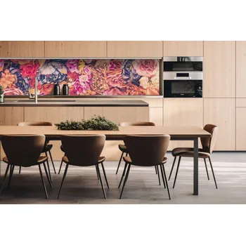 Obklad DIMEX | Dibond za kuchyňskou linku DBW-26060-178 | 260 x 60 cm | Květinové zátiší + Dibond deska za kuchyňskou linku DIMEX v rozměru 260 x 60 cm, motiv Květinové zátiší
