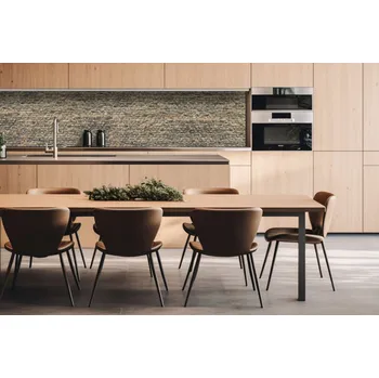 Obklad DIMEX | Dibond za kuchyňskou linku DBW-26060-254 | 260 x 60 cm | Stará cihlová zeď + Dibond deska za kuchyňskou linku DIMEX v rozměru 260 x 60 cm, motiv Stará cihlová zeď