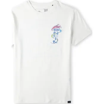 Dívčí tričko Dětské Tričko s krátkým rukávem O'NEILL TEAM O'NEILL T-SHIRT 4850071-11010 – Bílá 152