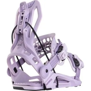 Vázání na snowboard vázání NIDECKER FLOW Fenix LAVENDER velikost vázání S