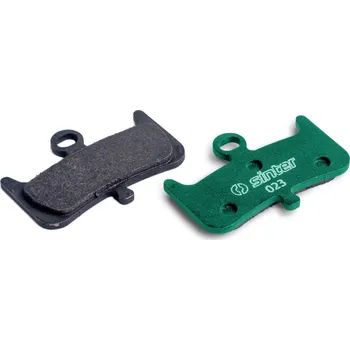 Brzda na kolo Brzdové destičky Sinter Hayes Dominion A4, Zelené