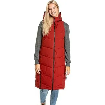 Dámská vesta Meatfly dámská vesta Tama Dark Red | Červená | Velikost XS