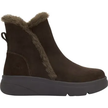 Dámské kozačky Scholl ZERMATT ZIP Dk Brown barva tmavě hnědá Velikost: 41