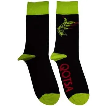 Zahraniční hudba Merch Queens Of The Stone Age: Queens Of The Stone Age Unisex Ankle Socks: Green Hands