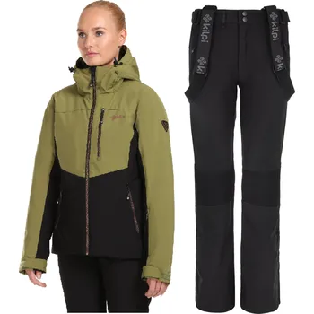 Dámský lyžařský komplet Flip GRN 34 + Dione BLK 36