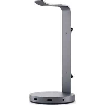 Sluchátka Satechi ST-UCHSHM stojan na sluchátka antracitová