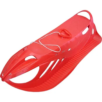 Zimní sport PLASTKON Firecom Sáně plastové - červené