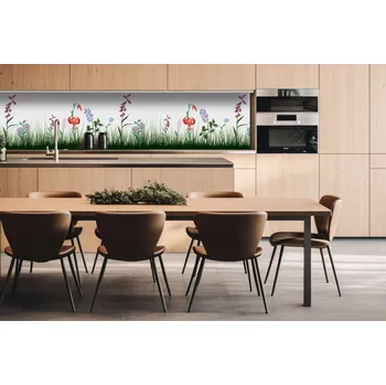 Obklad DIMEX | Dibond za kuchyňskou linku DBW-26060-182 | 260 x 60 cm | Luční design + Dibond deska za kuchyňskou linku DIMEX v rozměru 260 x 60 cm, motiv Luční design