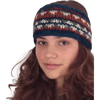 Zimní čelenka Vlněná pletená čelenka Araceli Frost