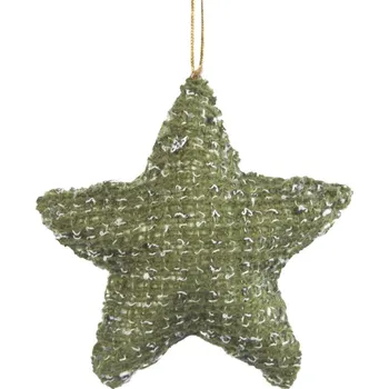 Vánoční dekorace ArtFir Vánoční dekorace IRIN 1 | zelená 10 x 3 x 10 cm