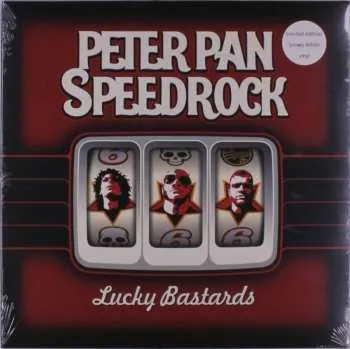 Zahraniční hudba LP Peter Pan Speedrock: Lucky Bastards CLR | LTD 2024 Coloured Snowy White Gatefold Sleeve Dracula Red Vinyl Limited Edition