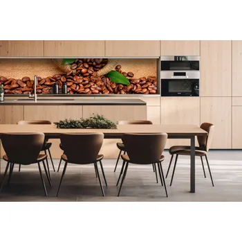 Obklad DIMEX | Dibond za kuchyňskou linku DBW-26060-006 | 260 x 60 cm | Káva + Dibond deska za kuchyňskou linku DIMEX v rozměru 260 x 60 cm, motiv Káva