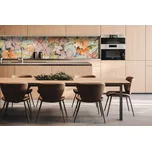 DIMEX | Dibond za kuchyňskou linku DBW-26060-215 | 260 x 60 cm | Barevný květinový vzor + Dibond deska za kuchyňskou linku DIMEX v rozměru 260 x 60 cm, motiv Barevný květinový vzor